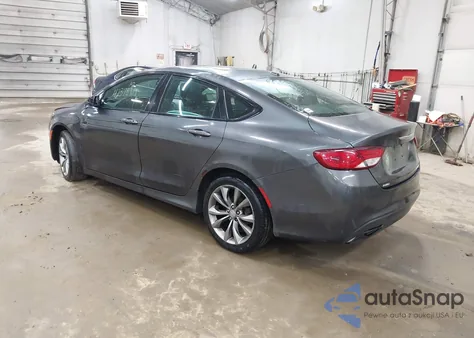 2015 Chrysler 200 S из США, поврежденный, VIN 1C3CCCDG8FN530584